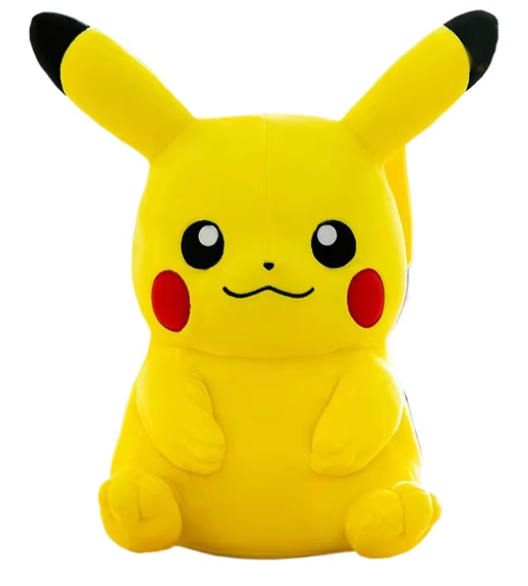Free shipping! Pokemon Pikachu Medium Plush 25cm 10inch Yellow(Authentic, Original, Genuine, Licensed, official)