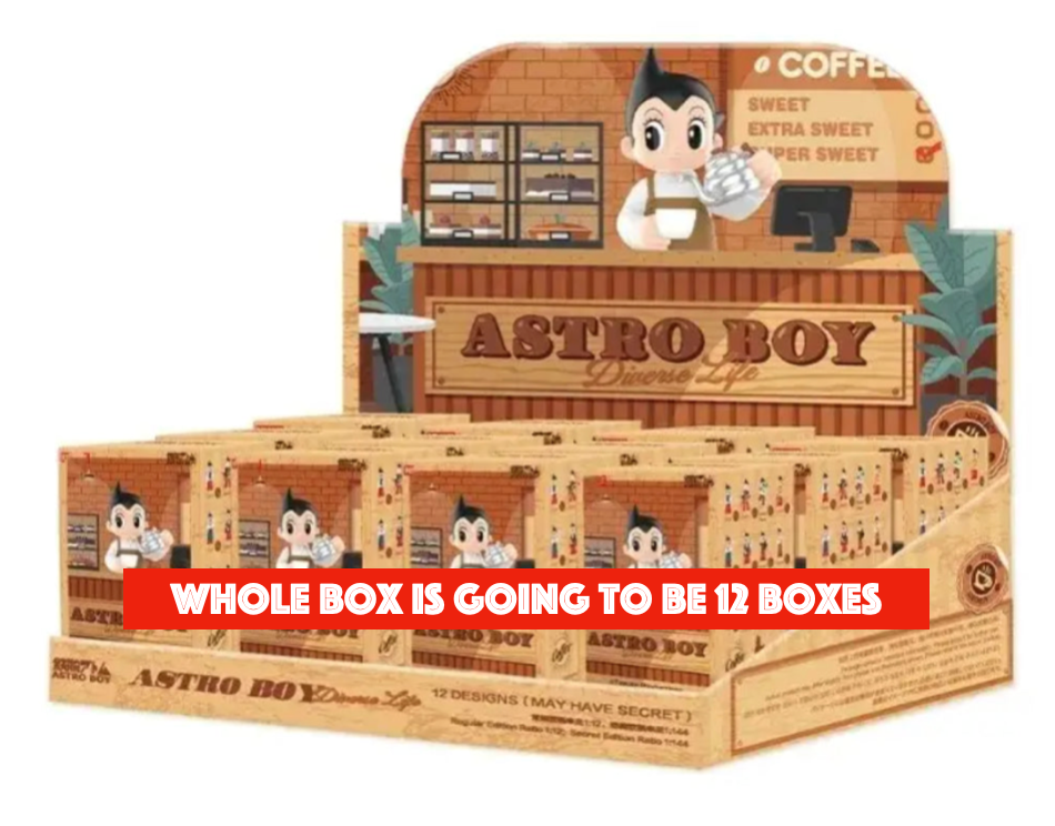 POP MART Astro Boy Diverse Life Figure Blind Box 1box (Authentic, Original, Genuine, Licensed, official)