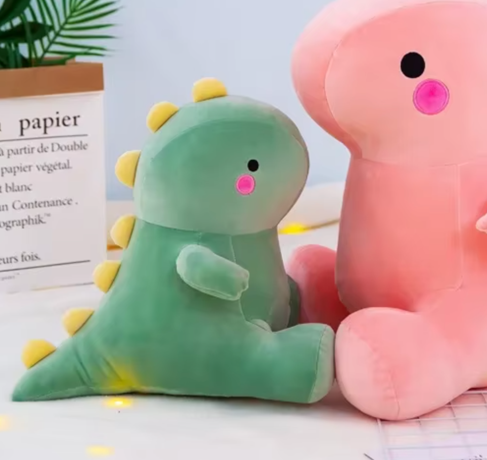 Free shipping! No name Baby Dinosaur Extra Small Plush 19cm 7.5inch Green