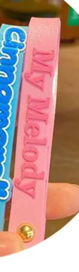 Sanrio My Melody Shiny pink Figure Keychain 6cm 2.5inch Shiny Pink (Authentic, Original, Genuine, Licensed, official)