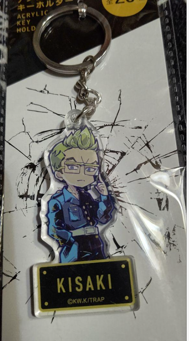 Anime Tokyo Revengers Tetta Kisaki Acrylic Keychain 5cm 2inch Transparent and Various colors (Authentic, Original, Genuine, Licensed, official)