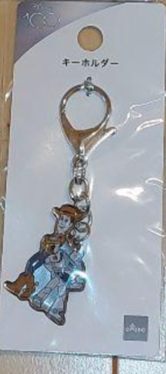 Disney Pixar Toy Story Buzz and Woody Metal Keychain 4cm 1.5inch Various colors (Authentic, Original, Genuine, Licensed, official)