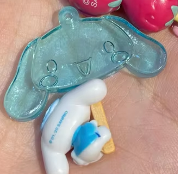 Sanrio Cinnamoroll Candy Little string strap Phone Charm 3cm 1.5inch Clear Blue (Authentic, Original, Genuine, Licensed, official)