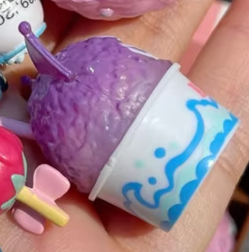 Sanrio Kuromi Shaved ice Little string strap Phone Charm 3cm 1.5inch Purple (Authentic, Original, Genuine, Licensed, official)