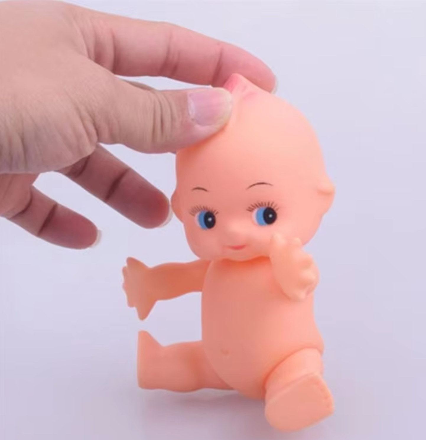 No Name Kewpie Doll Kewpie Baby Doll Sofbi Doll Figure 12cm 5inch Skin color(Authentic, Original, Genuine, Licensed, official)