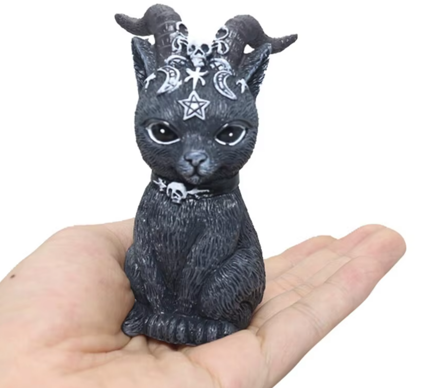 No Name Black Cat Witch's Cat in Witch hat Middle Figure 8cm 3.5inch Black (Authentic, Original, Genuine, Licensed, official)