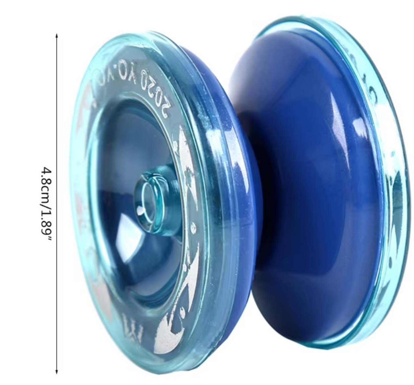 No Name Yo-yo Small Blue Sports Kids Toy 5cm 2inch Light Blue (Authentic, Original, Genuine, Licensed, official)