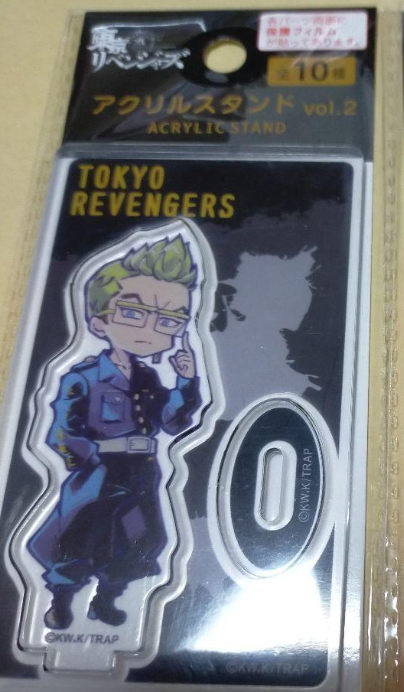 Anime Tokyo Revengers Tetta Kisaki Acrylic Stand Acrylic Figure 6cm 2.5inch Transparent, Various colors (Authentic, Original, Genuine, Licensed, official)