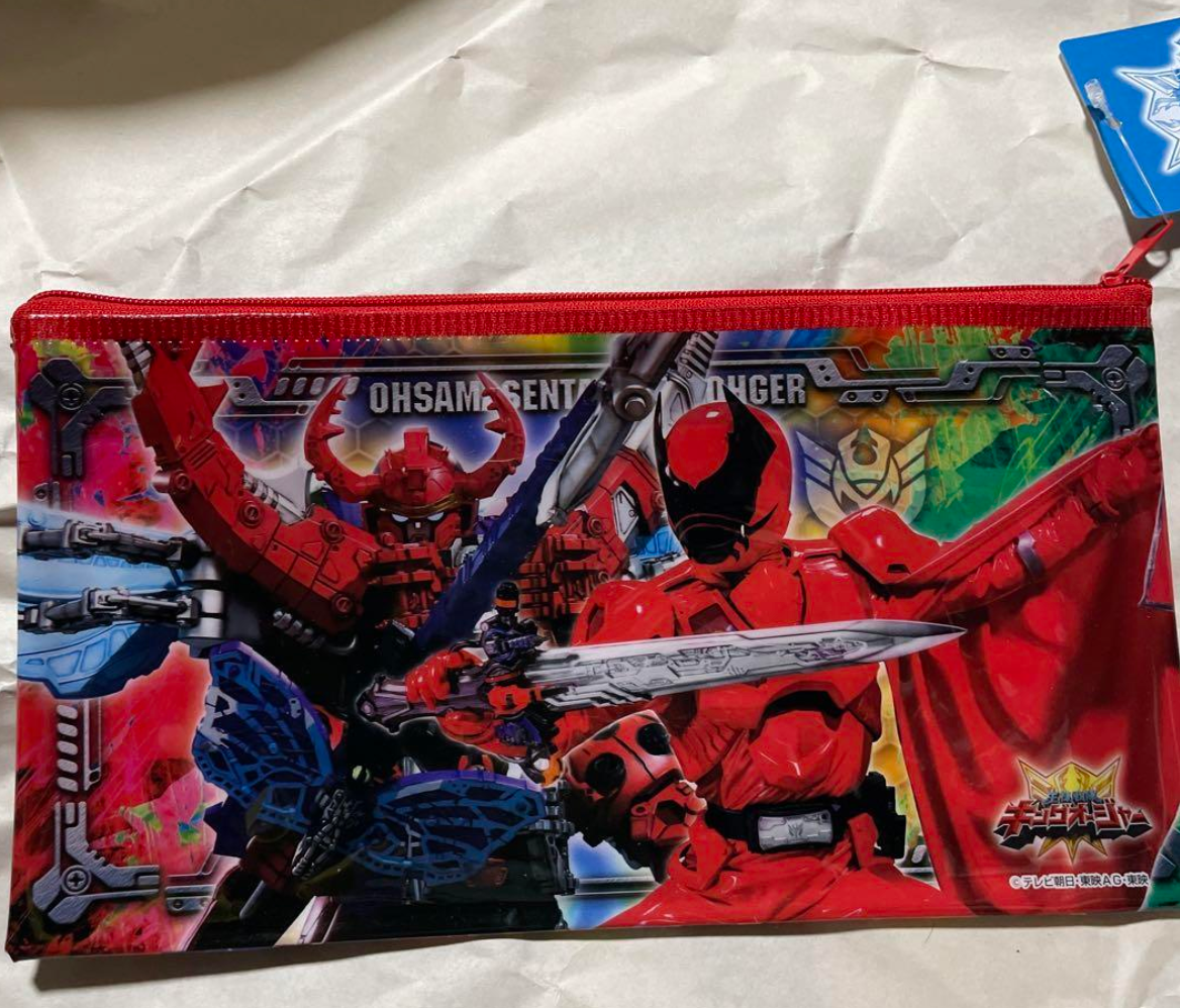 Japanese Sentai Pen Case Type A Flat Purse Pouch 23cm 9inch Various colors (Authentic, Original, Genuine, Licensed, official)