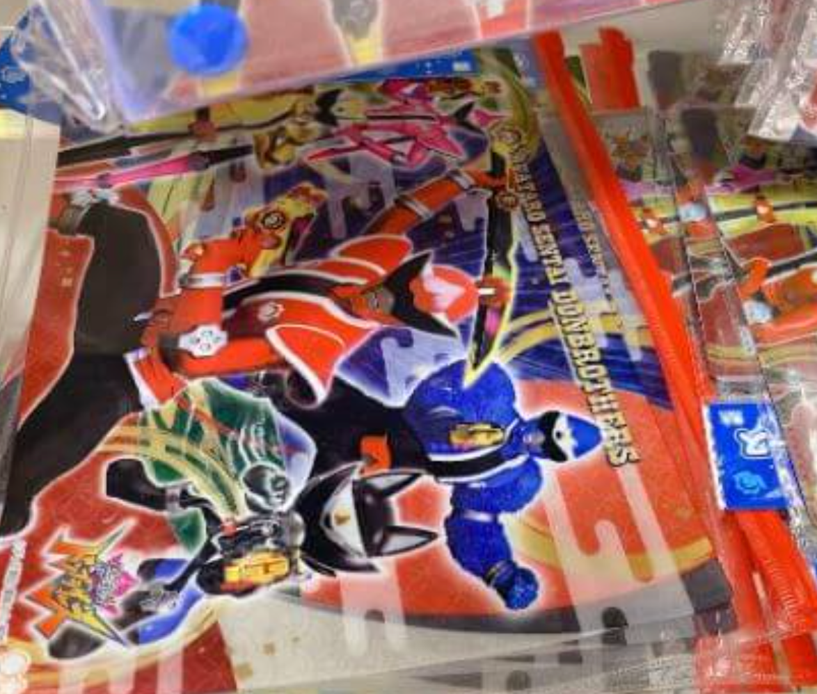 Japanese Sentai Pen Case Type B Flat Purse Pouch 23cm 9inch Various colors (Authentic, Original, Genuine, Licensed, official)