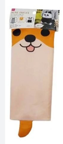 No name Dog Shiba Inu knapsack Backpack 30cm 12inch Orange and white (Authentic, Original, Genuine, Licensed, official)