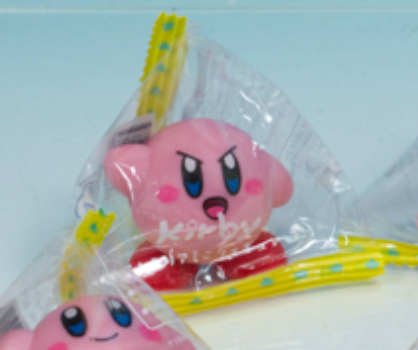 Anime Kirby Battle mode Nintendo In the Bag Mini Figure 3cm 1.5inch Pink, Red (Authentic, Original, Genuine, Licensed, official)