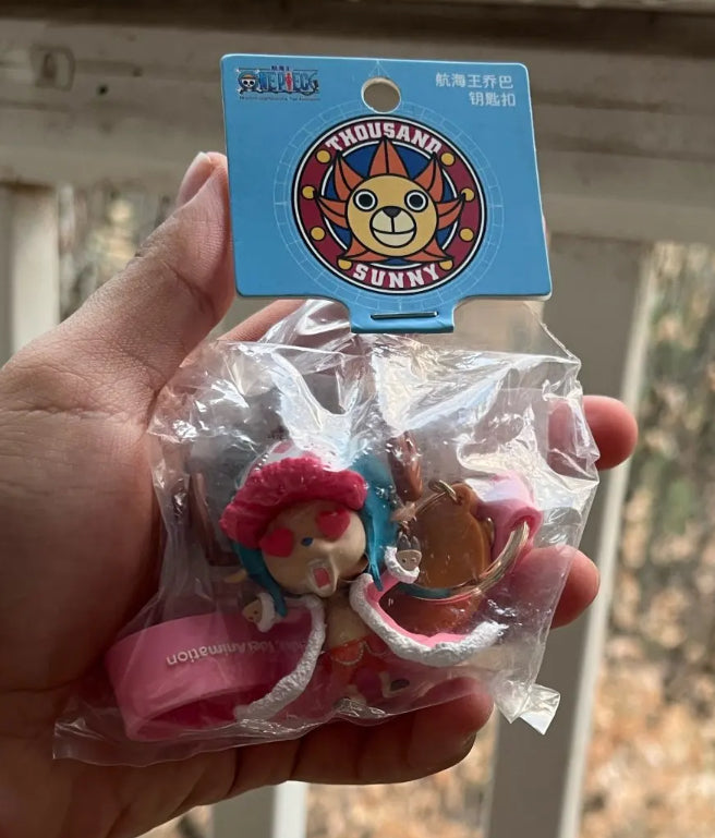 One Piece Chopper Figure Keychain loving eyes(Authentic, Original, Genuine, Licensed, official)