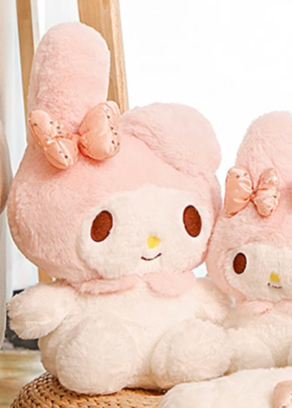 Sanrio My Melody Stand up ear Large Plush 30cm 12inch Baby Pink(Authentic, Original, Genuine, Licensed, official)