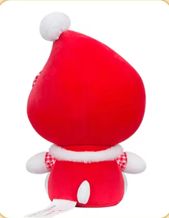 Sanrio Hello Kitty Santa Small Plush 22cm 9inch Red (Authentic, Original, Genuine, Licensed, official)