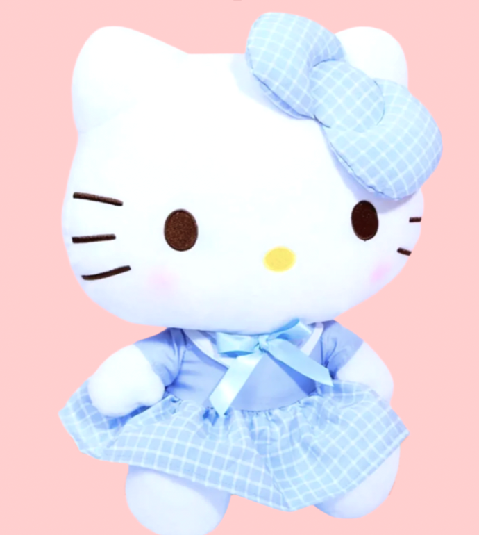 Free shipping! Sanrio Hello Kitty Pure Blue Dress Large Plush 30cm 12i Lucky Japan Free shipping! Sanrio Hello Kitty Pure Blue Dress Large Plush 30cm 12i Lucky Japan