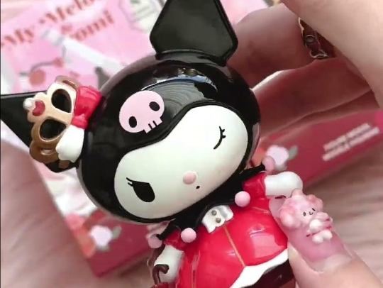 Sanrio My Melody Kuromi Figure Rose and Earl Blind Box Shiny Gorgeous Red 1box(Authentic, Original, Genuine, Licensed, official)