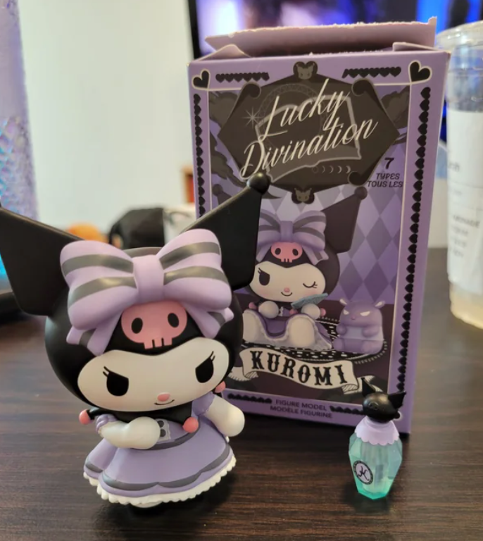 Sanrio Kuromi Figure Lucky Divination Blind Box Devil Purple 1box(Authentic, Original, Genuine, Licensed, official)