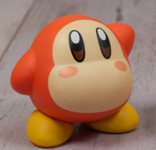 Anime Kirby Waddle Dee Nintendo  In the Bag Mini Figure 3cm 1.5inch Orange, Cream (Authentic, Original, Genuine, Licensed, official)