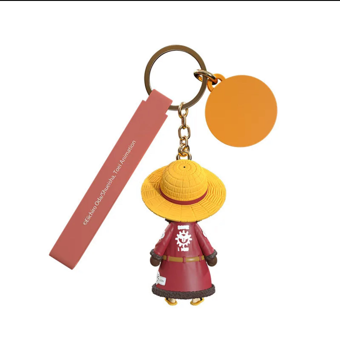 Anime One Piece Monkey D. Luffy Figure Keychain Tanned looks(Authentic, Original, Genuine, Licensed, official)