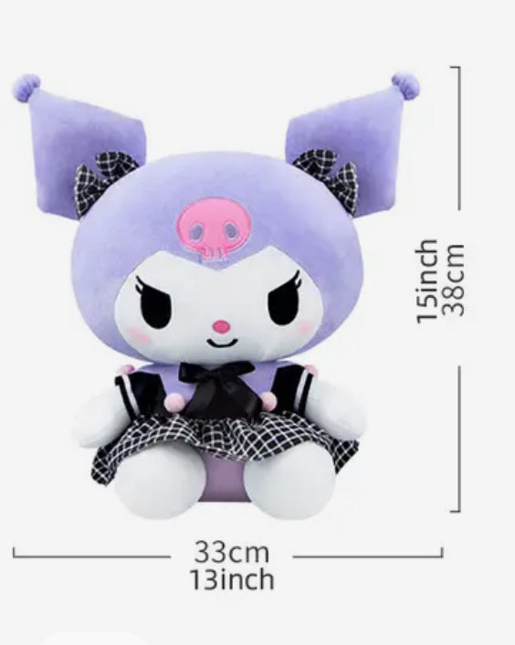 Sanrio Kuromi Figure 30cm Large Plush Devil Purple (Authentic, Original, Genuine, Licensed, official)